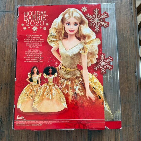 NRFB 2020 Holiday Barbie - Picture 2 of 5